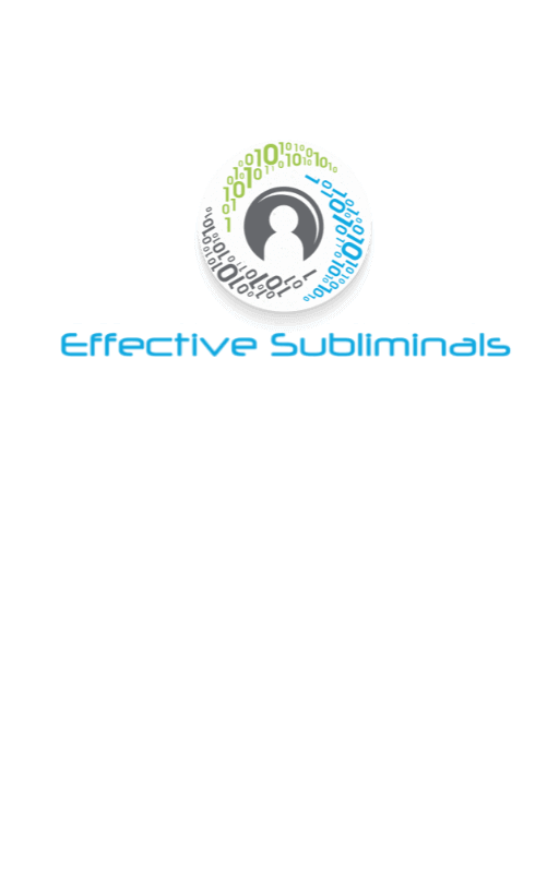Logo of Effective Subliminals featuring a user symbol and digital elements, promoting mind enhancement techniques.