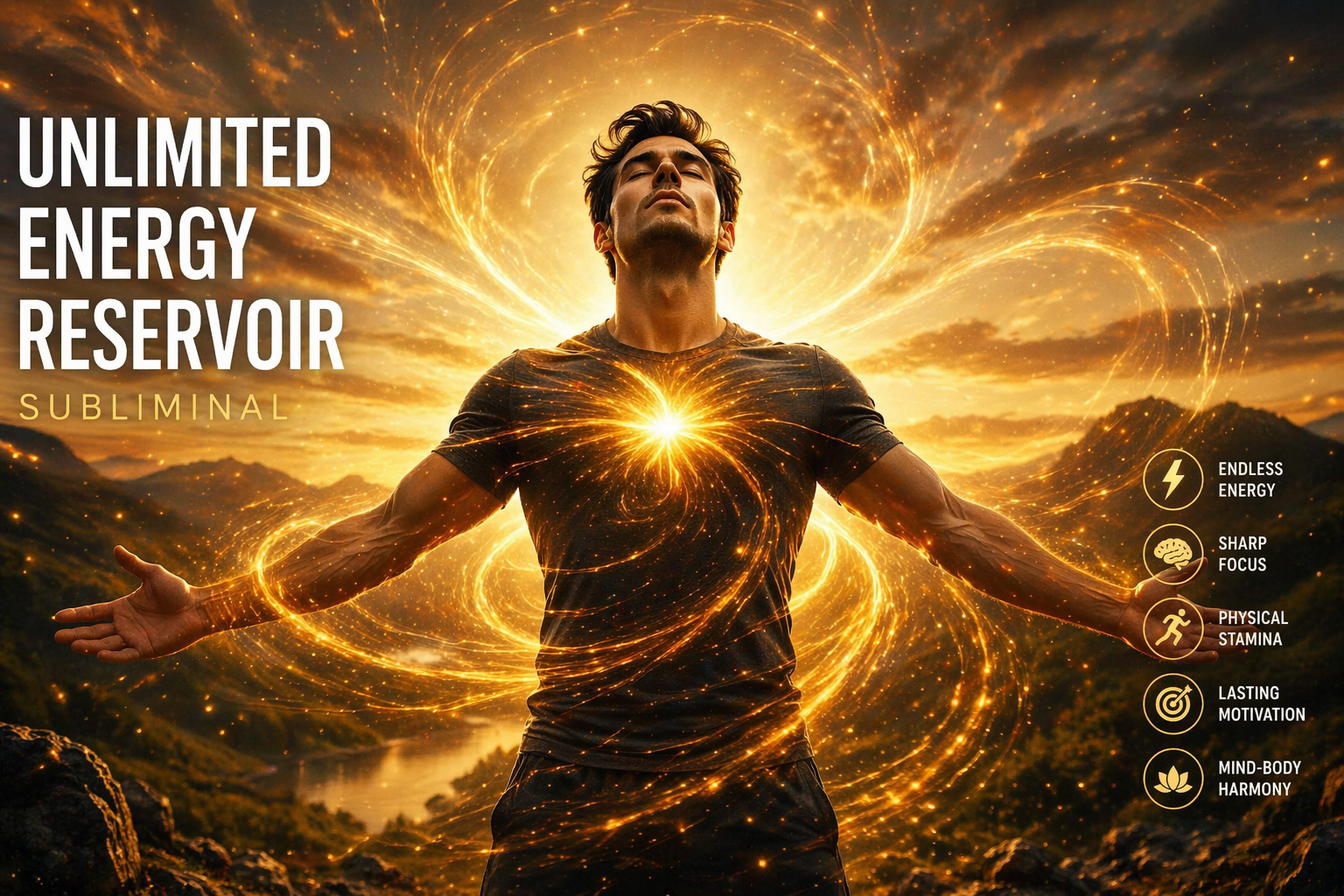 Unlimited Energy Reservoir: Never Run Out, Kill The Afternoon Crash, Outlast Everyone